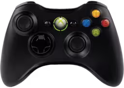 An image of the Xbox 360 Wireless Controller (Black).