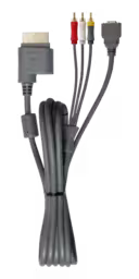 An image of the Xbox 360 D-Terminal HD AV Cable.