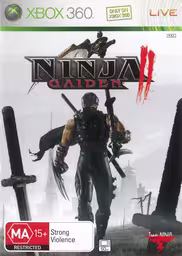 An image of Ninja Gaiden II - Front Cover.