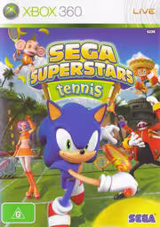 An image of Sega Superstars Tennis - Front Cover.