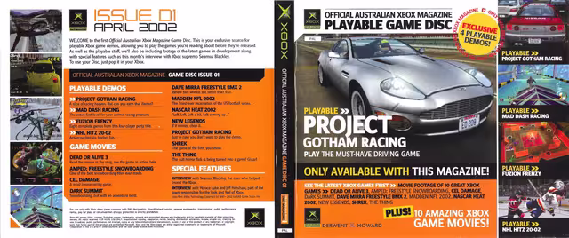 An image of Official Xbox Magazine Game Disc 1 (AU) - Full Cover.