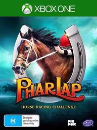 An image of Phar Lap: Horse Racing Challenge - Front Cover.