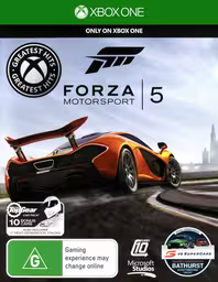 An image of Forza Motorsport 5 (Greatest Hits) - Front Cover.